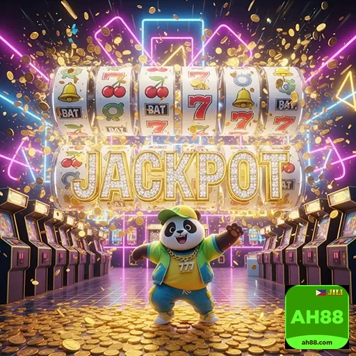ah88 jackpot panda celebration