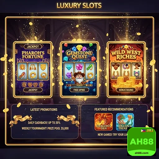 ah88 luxury slots promotions
